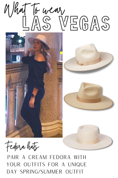 Fedora Hat Outfit Summer Casual, Fedora Hat Outfit Summer, Las Vegas Outfit Ideas, Vegas Outfit Ideas, Hat Outfit Summer, Fedora Hat Outfits, Las Vegas Girls, Las Vegas Outfit, Vegas Nightlife