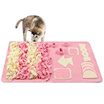 Check this out! Food In Nature, Detection Dogs, Destructive Behavior, Snuffle Mat, Dog Puzzle Toys, Dog Food Mat, Pink Pet, Dog Puzzles, Sense Of Smell