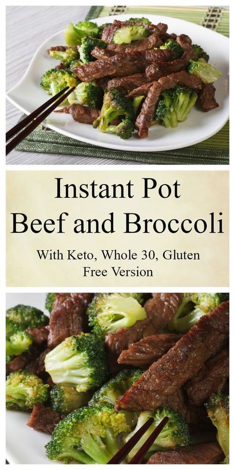 Instant Pot Beef and Broccoli with Keto Option - Instant Pot Cooking. This Instant Pot Beef and Broccoli recipe can be made keto, grain-free, gluten-free, and Whole 30 complaint with two simple substitutions. Instant Pot Beef And Broccoli, Cooking Scallops, Keto Whole 30, Low Carb Low Calorie, Gluten Free Instant Pot, Beef And Broccoli, Resep Diet, Instant Pot Dinner Recipes, Broccoli Beef