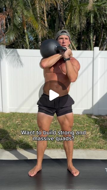 Adam Gooch - Kettlebell Workouts on Instagram: "How I BUILD MASSIVE QUADS ⬇️   Want strong and massive legs that turn heads?  These are my go to QUAD BUILDING moves, why I chose them, and how often you should hit them.  1️⃣ SQUATS: The king of lower body exercises! 🏋️‍♀️ They target your quads, glutes, and core, building strength and size like no other. Go heavy 2–3 times a week to watch your quads grow and gain strength.  2️⃣ LUNGES: The secret sauce for symmetry! 💥 Single-leg exercises like lunges work wonders for evening out strength imbalances while giving your quads definition. Add them to your routine 2x per week; forward, reverse, or walking (if you really want to test your might).  3️⃣ SPLIT SQUATS: THE quad burner you love to hate 🔥 RFE or standard, they isolate your quads for Lower Body Exercises, Split Squats, Kettlebell Workouts, Building Strength, Leg Exercises, Body Exercises, Split Squat, Secret Sauce, Kettlebell Workout