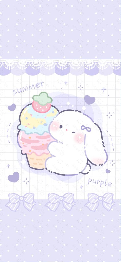 Purple Bunny Wallpaper, Soft Pink Theme, Bunny Wallpaper, Pink Theme, Phone Ideas, Hu Tao, Sanrio Wallpaper, Hippie Wallpaper, Pink Themes