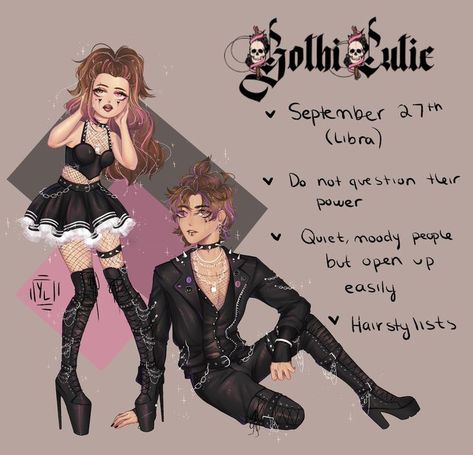 Gothicutie Royal High Fanart, Moody People, Skin Shading, Combo Outfits, Star Outfit, Rh Outfits, V Hair, Inspo Fits, Clothes Reference