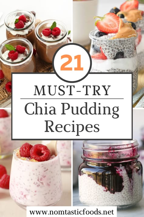 Pudding Recipes Healthy, Recipes Coconut Milk, Coconut Milk Chia Pudding, Chia Seed Pudding Recipes, Healthy Chia Pudding, Overnight Chia Seed Pudding, Chocolate Chia Pudding Recipes, Chia Pudding Recipes Healthy, Keto Chia Pudding