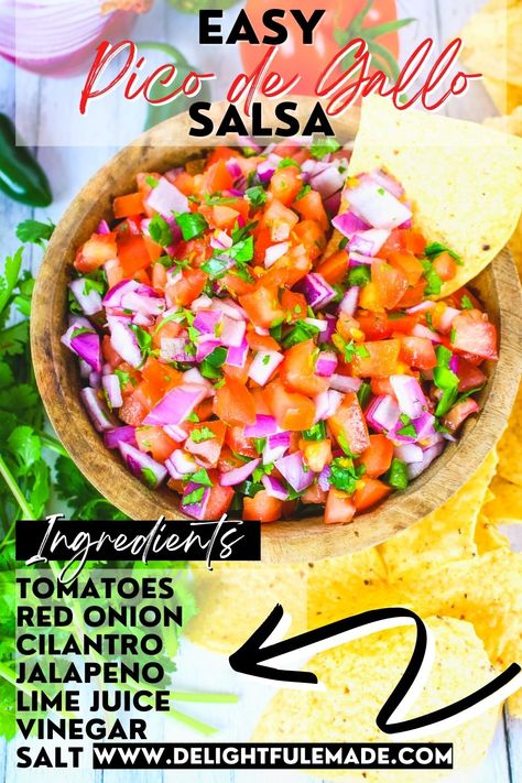 Blue Collar Lunch Ideas, Pico De Galo Recipes, Mexican Pie, Lunches To Take To Work, Pico Recipe, Fresh Restaurant, High Protein Snack Recipes, Fresh Salsa Recipe, Puerto Rican Dishes