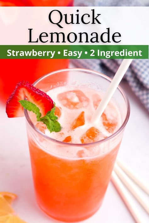 Beat the heat with this refreshing strawberry lemonade! Made with fresh strawberries and lemonade, it's a simple and delicious drink, ready in 5 minutes. Perfect for a tall glass over ice at summer parties. Fresh Strawberry Lemonade Recipe, Strawberries Lemonade, Lemonade Concentrate Recipe, Sweet Chili Wings, Limeade Drinks, Fresh Strawberry Lemonade, Easy Strawberry Lemonade, Strawberry Lemonade Recipe, Homemade Lemonade Recipes