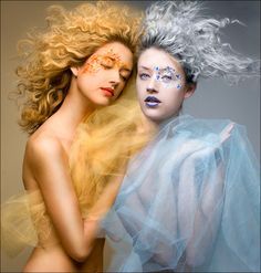 Avant Garde Photography, Eric Bana, Fire Hair, Halloween Fairy, Alexander Skarsgard, Hair Shows, Makeup Photography, Ice Queen, Fantasy Makeup