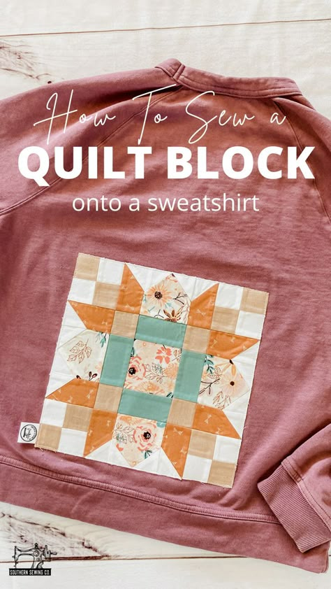 Sew A Quilt, Colorful Hairstyles, Quilted Clothing, Make A Quilt, Quilted Sweatshirt, Sewing Machine Projects, Quilted Clothes, Quilt Patchwork, Diy Sweatshirt