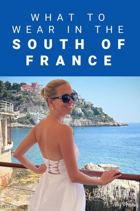 Dreaming of your next French escape? 🌞 Get ready to embrace the chic vibes with our guide on what to wear in the South of France! From elegant dresses to stylish straw hats, you're bound to feel like Coco Chanel herself. ✨👠 Pin now and pack later! Stylish Travel Outfits For Women, Top 10 Halloween Costumes, Travel Outfits For Women, Stylish Travel Outfit, Matching Loungewear Set, Perfect Travel Outfit, 2023 Dress, Halloween Costumes To Make, Comfy Travel Outfit