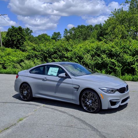 2020 BMW M4 Coupe in the stunning Nardo Gray! 😎🔥  Learn more 📲 bit.ly/BMWM4Gray  #BMW #M4 Bmw M4 Coupe, Bmw M4 Competition, M4 Competition, Nardo Grey, Bmw M2, Bmw 4 Series, Bmw 4, Bmw M4, Inspirational Tattoos