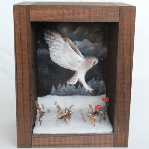 Catherine Hyde, Tableau Relief, Story Bags, Diy Diorama, Shadowbox Art, Mini Diorama, Scottish Heather, Box Assemblage, Shadow Box Art