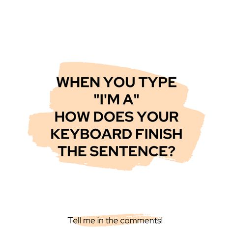 Finish The Sentence, Interactive Facebook Posts, Predictive Text, Facebook Engagement, Interactive Posts, The Sentence, Pampered Chef, Facebook Posts, Facebook Group