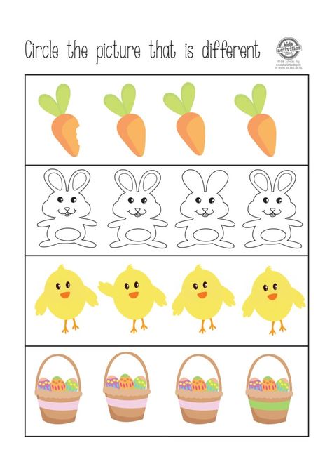 Free Easter Activity Worksheets for Preschool & Pre-K Fun! Kindergarten Easter Worksheets, Cute Worksheets, Easter Preschool Worksheets, Easter Kindergarten, Easter Bunny Pictures, Easter Worksheets, Easter Bunny Colouring, Easter Activity, Dot Worksheets