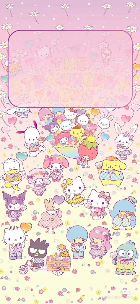 Chibi Aesthetic Wallpaper, Usahana Wallpaper, Sanrio Phone Wallpaper, Sanrio Iphone Wallpaper, Sanrio Wallpaper Iphone, Pink Hello Kitty Wallpapers, Pink Wallpaper Hello Kitty, Walpaper Hello Kitty, Hello Kitty Backgrounds