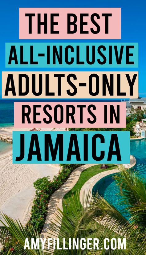 The best adults only all-inclusive resorts in Jamaica. If you're planning a Jamaica honeymoon or vacation, you need to check it out! #jamaicavacation #jamaicahoneymoon #honeymoontravelagent #allinclusivejamaica #adultsonlyjamaica Hawaii All Inclusive Resorts Honeymoon, Couples Resorts Jamaica, All Inclusive Jamaica Resorts, Couple Trips, Vacation Jamaica, Vacay Spots, Jamaica Honeymoon, Jamaica All Inclusive, Jamaican Vacation