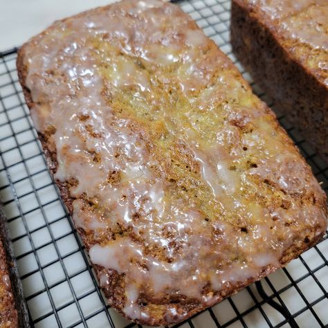 My Patchwork Quilt: BANANA LEMON BREAD Banana Lemon Bread, Lemon Banana Bread, Dried Lemon Peel, Powdered Sugar Glaze, Grease 2, Pan Cake, Lemon Bread, Mini Loaf Pan, Dried Lemon