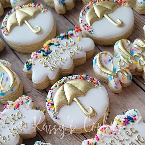 Sprinkle Cookies Decorated, Royal Icing Cookies With Sprinkles, Sprinkle Decorated Cookies, Baby Sprinkle Cookies Girl, Baby Sprinkle Cookies Boy, Rainbow Cookies Decorated, Baby Sprinkle Cookies, Baby Cookies Decorated, Baby Shower Cookies Decorated