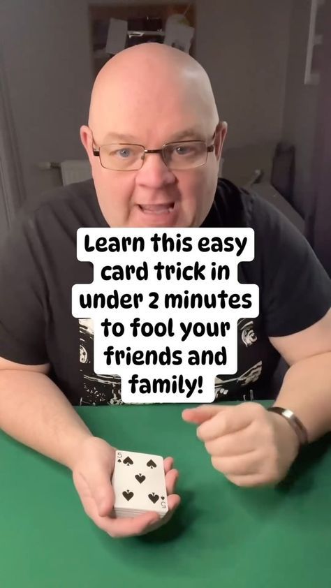 Jason Simons | Learn this easy card trick that will fool your friends and family! #cardtrick #cardtricks #cardtricktutorial #cardmagic #cardmagician... | Instagram Card Throwing, Funny Magic Tricks, Easy Card Tricks, Magic Tricks Tutorial, Learn Magic Tricks, Magic Science, Magic Tricks For Kids, Easy Magic Tricks, Close Up Magic