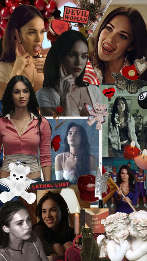 Jennifer's Body Aesthetic Wallpaper, Jennifer's Body Aesthetic, Megan Fox Wallpaper, Jennifer’s Body, Man Eater, Jennifer's Body, Pretty When You Cry, Classic Horror Movies, Dark Feminine Aesthetic