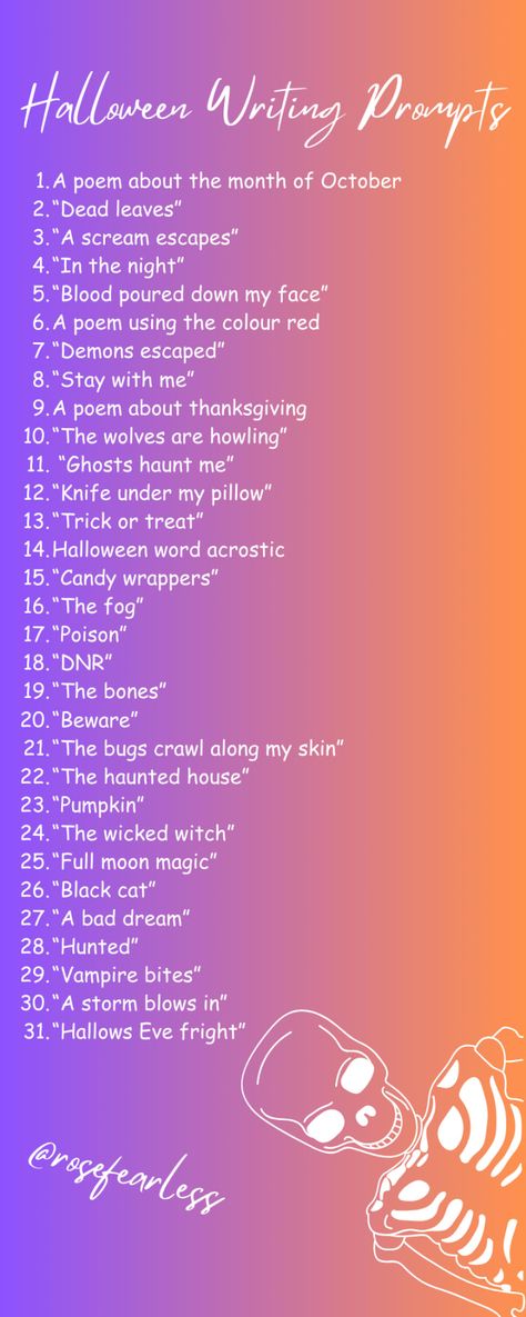 Spooky Writing Prompts, Halloween Writing Prompts, Halloween Writing, Halloween Words, Writing Stuff, Month Of October, Wicked Witch, If I Stay, Writing Ideas