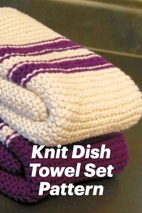 Knitted Kitchen Towels Free Pattern, Knit Dish Towel Pattern, Knit Dish Towel Pattern Free, Knitted Dish Towels Patterns Free, Knit Dish Towel, Knit Kitchen Towel Pattern, Easy Cowl Knitting Pattern, Knitting Beginners, Knitted Dishcloth Patterns Free