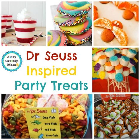 Dr Seuss Treats, Birthday Board Ideas, Dr Seuss Snacks, Doctor Suess Birthday, Dr Seuss Party Ideas, Dr Seuss Party, Pink And Gold Birthday Party, Dr Seuss Birthday Party, Dr Seuss Baby Shower