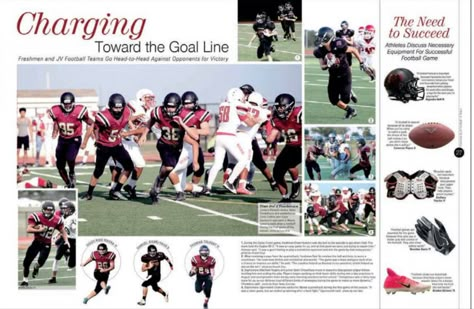 Yearbook Sports Spreads, Yearbook Graphic Design, Yearbook Mods, Yearbook Committee, Yearbook Design Layout, Yearbook Spread Ideas, Yearbook Page Ideas, Antoine Dupont, Yearbook Templates