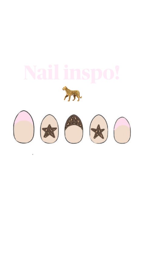 Nails! #nailinspo #cheetah #leapard #naildesigns Cheetah Print Tutorial, Nail Designs With Cheetah Print, How To Paint Leopard Print Nails, Christmas Nails Cheetah, Xs Almond Nails Design, Instagram Story Ideas For Nails, Glamour Nails Leopard, Nail Ideas Girly, Universal Nail Ideas