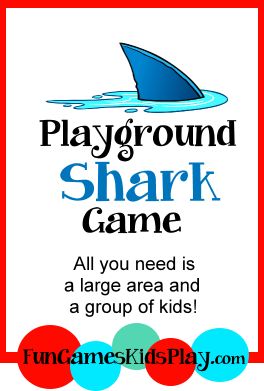 Recess Games, Shark Activities, Shark Games, Gym Games For Kids, Backyard Park, Elementary Physical Education, Group Games For Kids, Pe Activities, Fun Watch