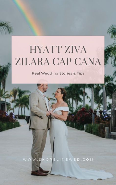 Real weddings at Hyatt Ziva & Zilara Cap Cana can be your inspiration! Get Punta Cana wedding ideas and plan a Hyatt Ziva Punta Cana wedding or Zilara Cap Cana here. Hyatt Zilara Cap Cana Wedding, Unique Destination Wedding, Palm Wedding, Punta Cana Resort, Punta Cana Wedding, Wedding Schedule, Epic Wedding, Destination Wedding Planning, Wedding Team