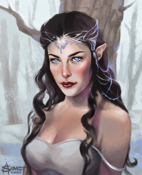 ArtStation - Arwen/LOTR Arwen Fanart, Aragon And Arwen Fanart, Lotr Fanart, Arwen Lord Of The Rings Art, Celebrian And Arwen, Arwen Lotr, Lord Of The Rings Aragorn And Arwen, Arwen And Aragorn Art, Aragorn Lotr