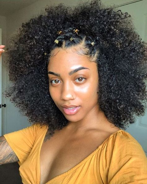 Band Hairstyles, Rubber Band Hairstyles, Cute Natural Hairstyles, Chic Hair, Black Curly Hair, Natural Hair Styles Easy, Penteado Cabelo Curto, Natural Hair Inspiration, Wrap Scarf