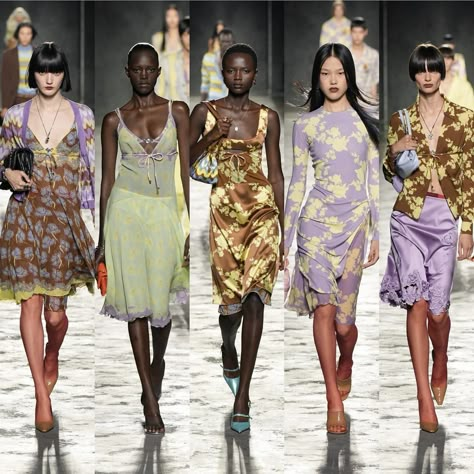 my top favorite looks from @versace ss25 #versace Versace Aesthetic, Fashion Student, Anime Warrior, Fashion Shows, Color Patterns, Versace, Fashion Show, Mood Board, Spring Summer