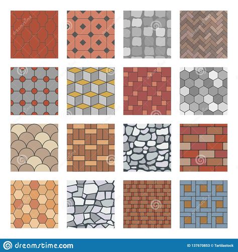 Pavement Bricks, Street Pavement, Stone Texture Wall, Concrete Paving Slabs, Cobblestone Paving, Paver Patterns, Stone Pavement, Pavement Design, Paving Pattern