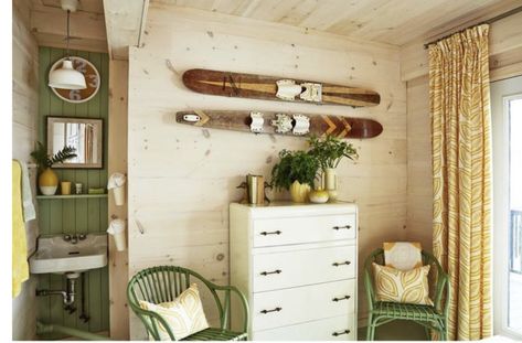 Cottage Photos, Tropical Cottage, Chalet Bedroom, Lake Cottage Decor, Cabin Rooms, Cottage Bedrooms, Muskoka Cottage, Sarah Richardson Design, Sarah Richardson