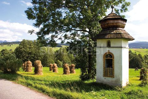 Roadside Shrine, Visit Poland, Buddhist Shrine, Free Art Print, Free Art Prints, Biblical Art, Natural Life, Paintings Art Prints, Free Art