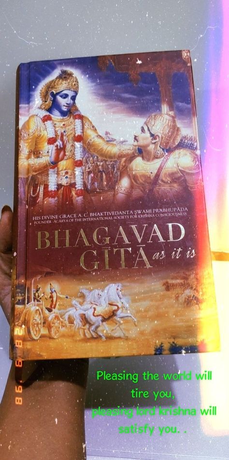 Book Snap, Bhagwat Gita, Krishna Book, Personal Finance Books, Best Friend Quotes Funny, Snap Streak, Divine Grace, Krishna Quotes, Finance Books