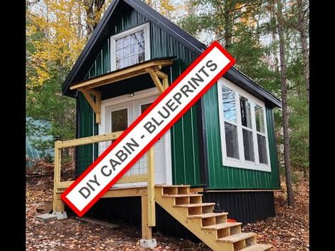 12 x 16 DIY Cabin Plans 12 X 20 Cabin, Bunkie Plans With Loft, 12x16 Tiny House Floor Plans, 16x24 Cabin Floor Plans, 14x40 Cabin Floor Plans, 12x16 Cabin, 12x20 Cabin, Diy Cabin Plans, Lake Porch