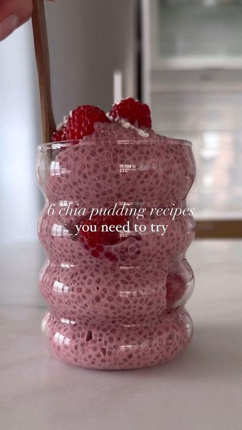 Chia Seed Pudding Recipes, Chia Pudding Recipes Healthy, Chocolate Chia Seed Pudding, Chia Seed Recipes Pudding, Chia Recipe, Chocolate Chia Pudding, Healthy Food Menu, Chia Seed Recipes, Chia Pudding Recipes