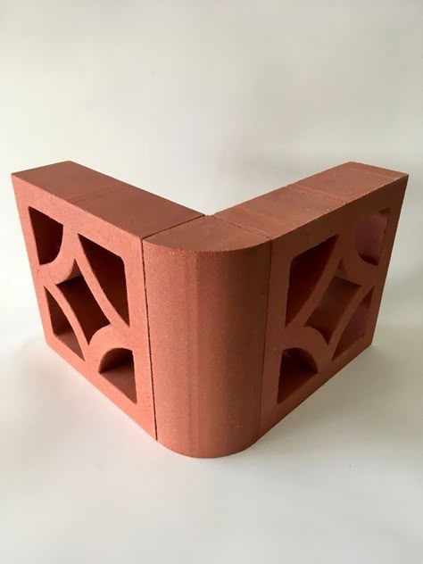 Terracotta Jali Design, Paving Stone Ideas, Pergola Rooftop, Jali Window, Breeze Block Wall, Jali Design, Tile Display, Manufactured Stone Veneer, Brick Projects