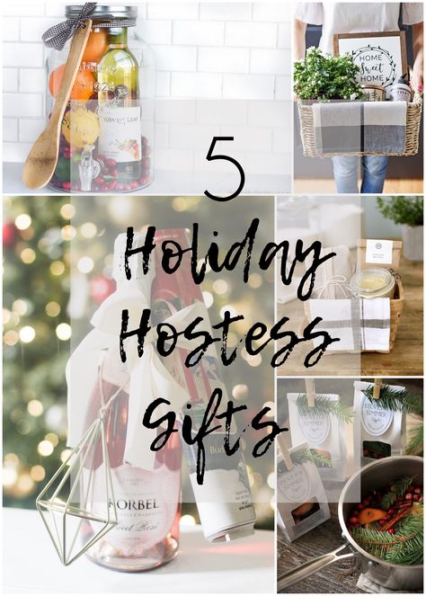 5 Hostess Gifts for the Holidays - Within the Grove Christmas Party Hostess Gifts, Christmas Host Gift, Homemade Hostess Gifts, Hostess Basket, Holiday Host Gift, Small Hostess Gifts, Party Host Gift, Diy Hostess Gifts, Party Hostess Gifts