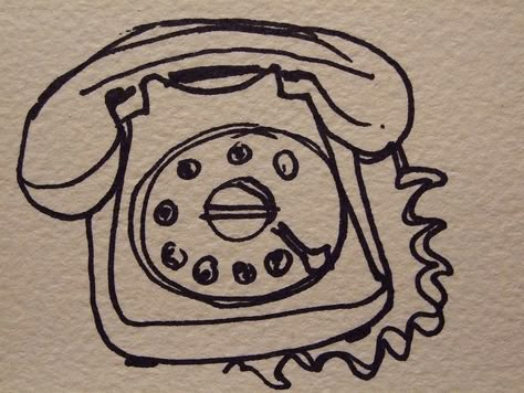 50s Drawings Retro, Telephone Drawing, Antique Phone, Retro Tattoos, Smartphone Features, Latest Trends In Fashion, Bulletin Journal Ideas, Taking Care Of Yourself, Trippy Wallpaper