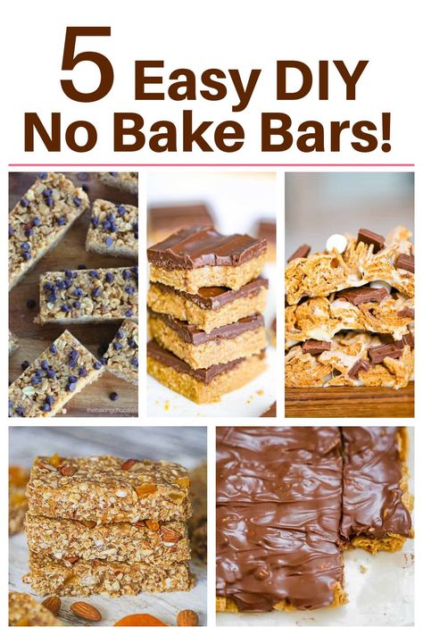 No Bake Snack Bars, No Bake Cookie Bars Easy Recipes, Easy No Bake Breakfast Ideas, No Bake Squares Recipes, No Bake Bars Recipes, No Bake Squares, No Bake Dessert Bars, No Bake Breakfast Bars, No Bake Cereal Bars