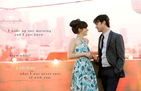 500 Days of Summer.   This is not a love story. It's a story about love. Ryan Phillippe, Romeo Und Julia, Julie Delpy, Beau Film, Talking Picture, Brittany Murphy, Joseph Gordon, 500 Days Of Summer, 500 Days