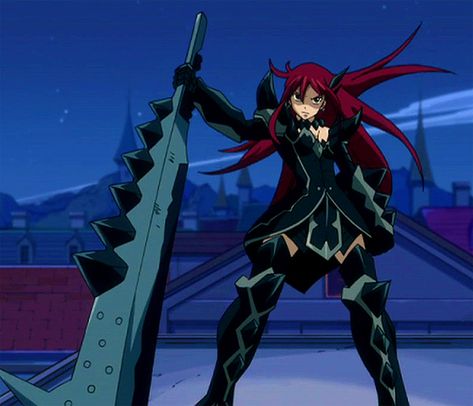 Anime/manga: Fairy Tail Character: Erza, Erza in her purgatory armor. Erza Scarlet Armor, Strong Female Anime Characters, Erza Scarlett, Fairy Tail Erza Scarlet, Fairy Tail Cosplay, Jellal And Erza, Anime Fairy Tail, Fairy Tail Girls, Fairy Tale Anime