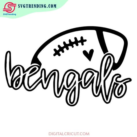 Chicago Bears Svg, Football Heart, Bengals Football, Nfl Memes, Bears Football, Nfl Svg, American Football Players, Football Svg, Heart Svg