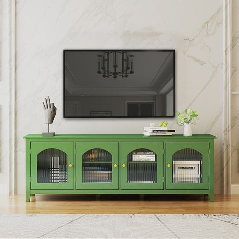 Green painted furniture