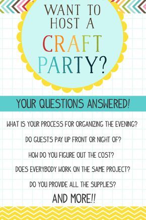 Craft Party Table Set Up, Hosting A Craft Party, How To Host A Craft Night, Hosting A Card Making Party, Craft And Sip Ideas, Hosting Craft Night, Craft And Sip Party Ideas, Craft Classes And Workshops, Craft Workshop Ideas