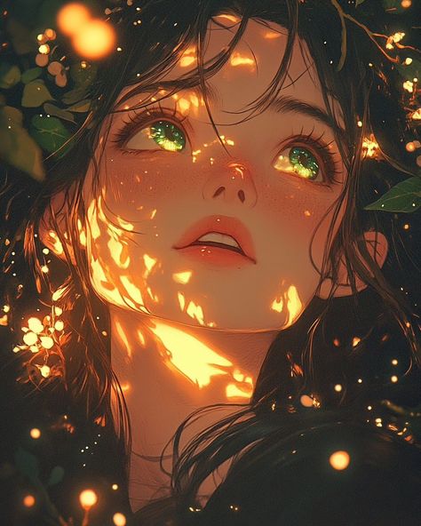 𝕾𝖚𝖓 𝕱𝖆𝖎𝖗𝖞 AI Generated | Midjourney #ai #midjourney #aiart #fairy #fairytale Sun Queen Art, Greenish Aesthetic, Fairy Girl Art, Sun Fairy, Discord Theme, Beautiful Anime Art, Anime Nature, Nature Fairy, Animated Girl