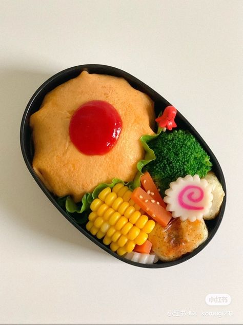 Japanese Food Bento, 귀여운 음식 그림, Kawaii Cooking, Bento Recipes, Healthy Lifestyle Food, Fair Food Recipes, Yummy Lunches, Picnic Foods, Daily Meals