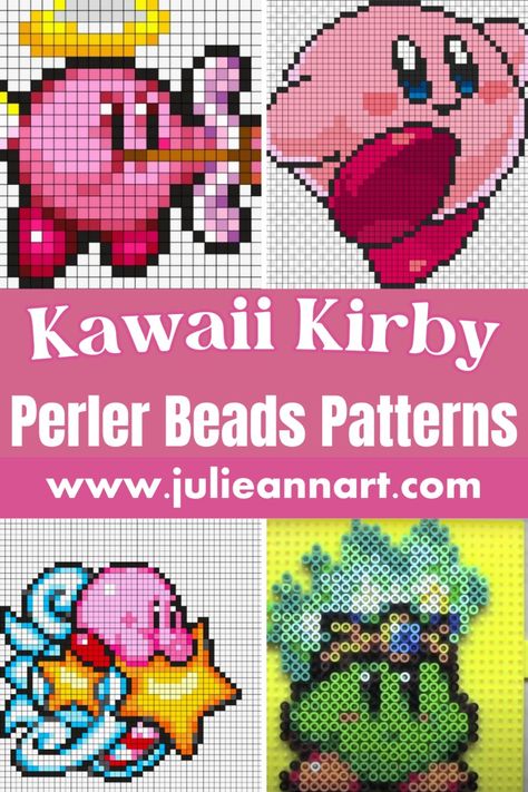 Kawaii Kirby Perler Beads Patterns are delightful designs intricately crafted to embody the lovable character of Kirby from the popular Nintendo video game series. Kirby Perler Bead Patterns, Kirby Perler Beads, Kawaii Perler Bead Patterns, Kawaii Kirby, Pixel Quilting, Patterns For Kids, Beads Patterns, Beads Ideas, Perler Bead Patterns